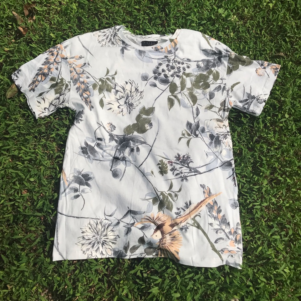Floral tee by Zara man